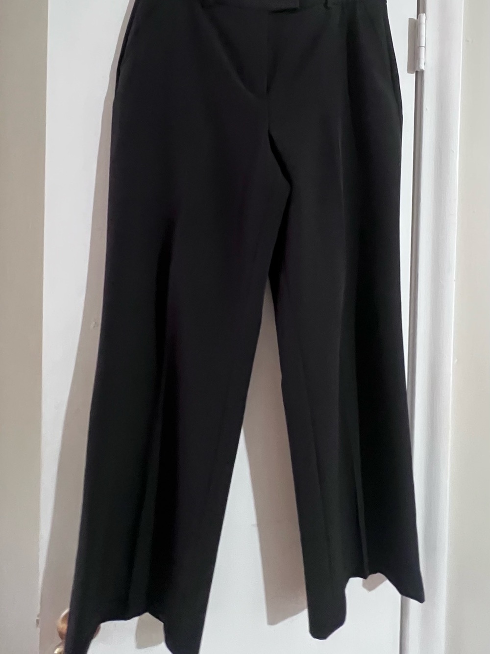 White House Black Market Women’s Black Dress Trousers Size 10